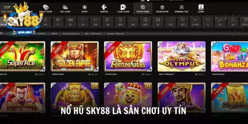 Hướng dẫn chi tiết cách chơi nổ hũ Sky88